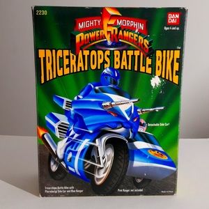Original power ranger battle bike in box.